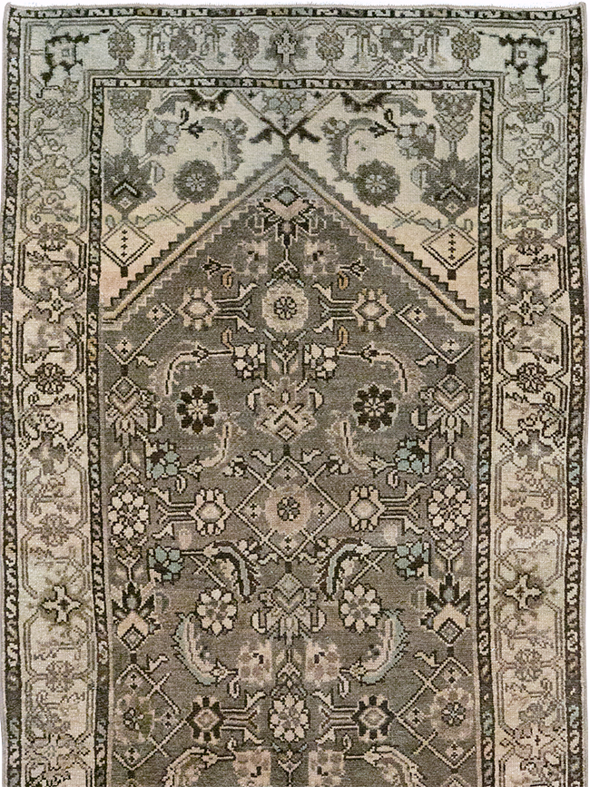 Vintage Persian Malayer Runner, No.32782 - Galerie Shabab