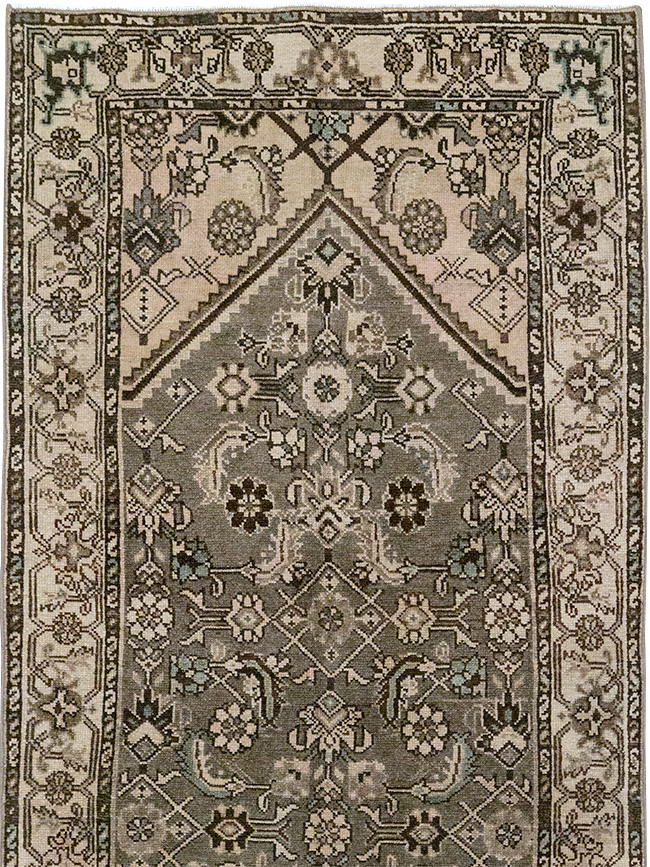 Vintage Persian Malayer Runner, No.32782 - Galerie Shabab
