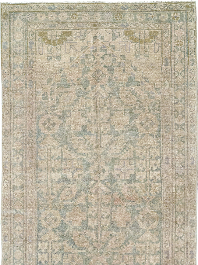 Vintage Persian Malayer Runner, No.32783 - Galerie Shabab