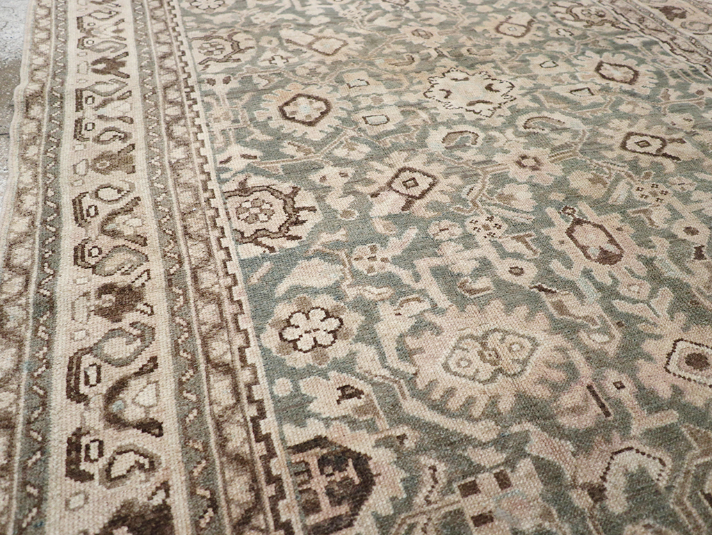Vintage Persian Malayer Gallery Rug, No.32784 - Galerie Shabab