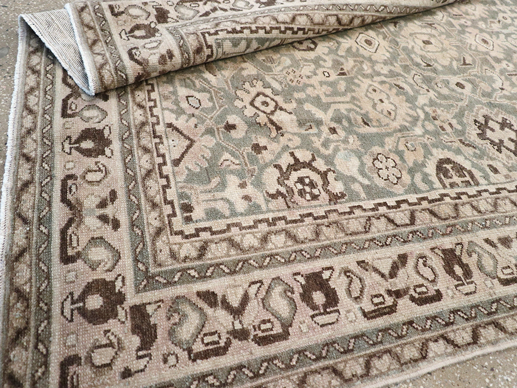 Vintage Persian Malayer Gallery Rug, No.32784 - Galerie Shabab