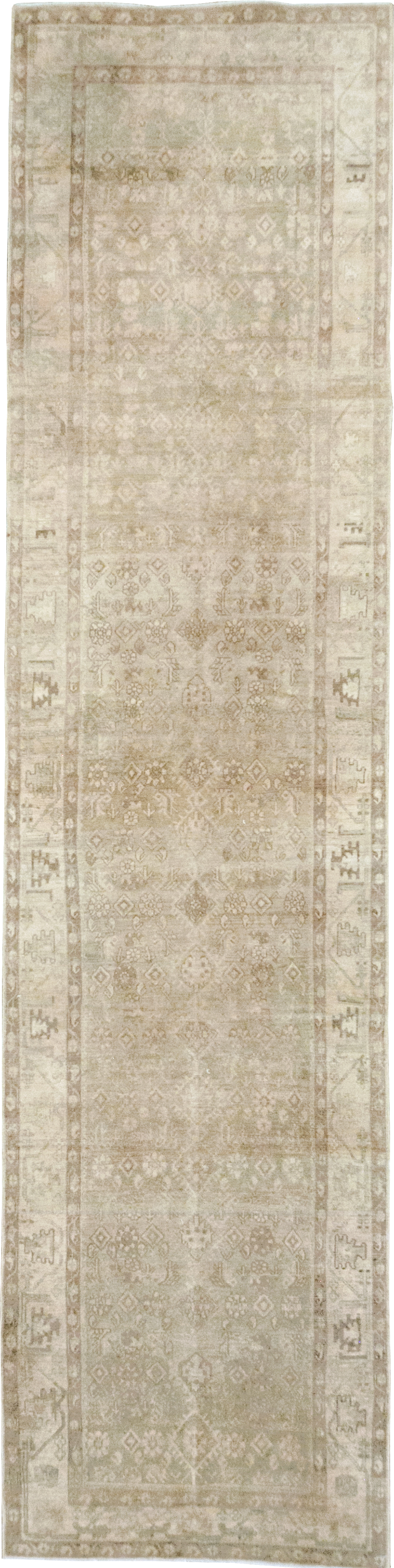 Vintage Persian Malayer Runner, No.32785 - Galerie Shabab