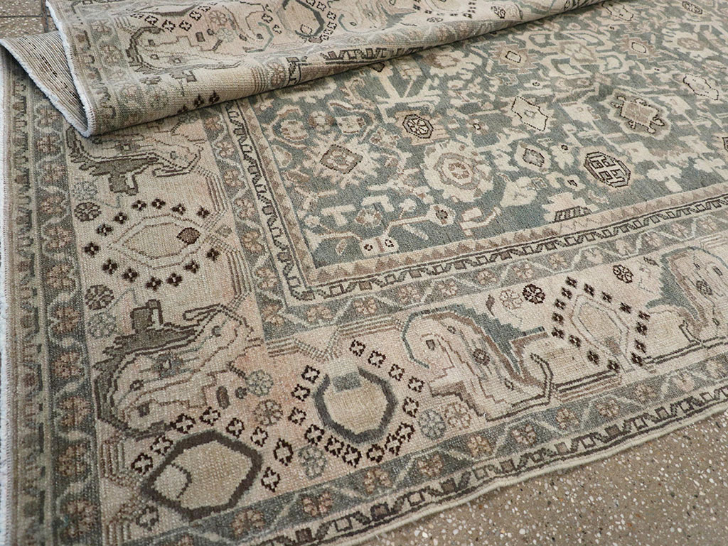 Vintage Persian Malayer Rug, No.32786 - Galerie Shabab