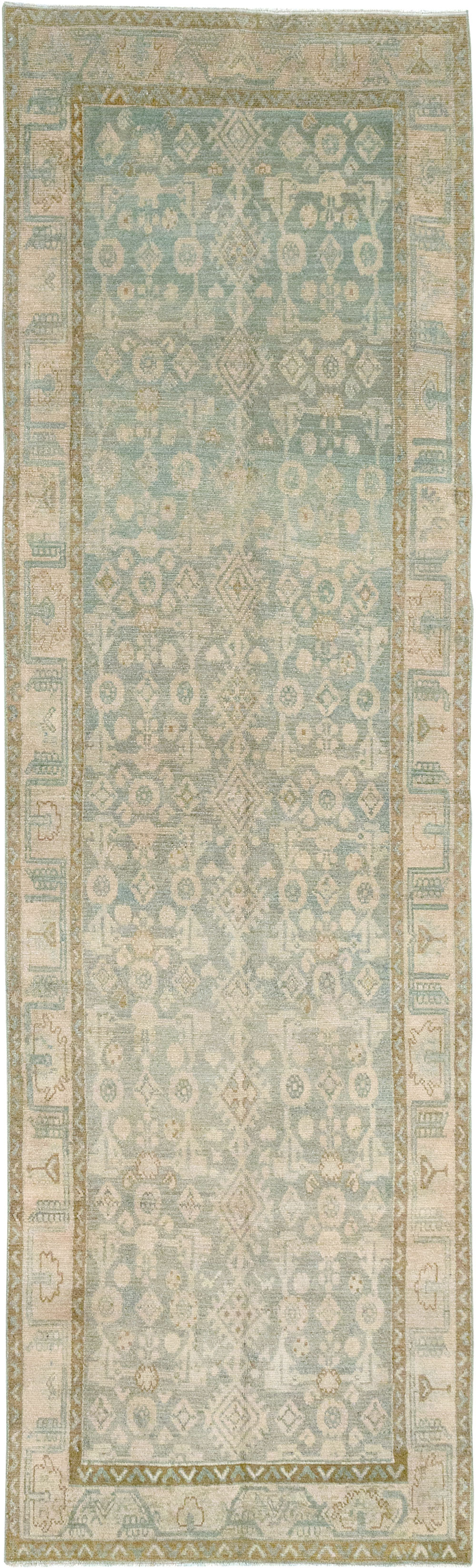 Vintage Persian Malayer Runner, No.32788 - Galerie Shabab
