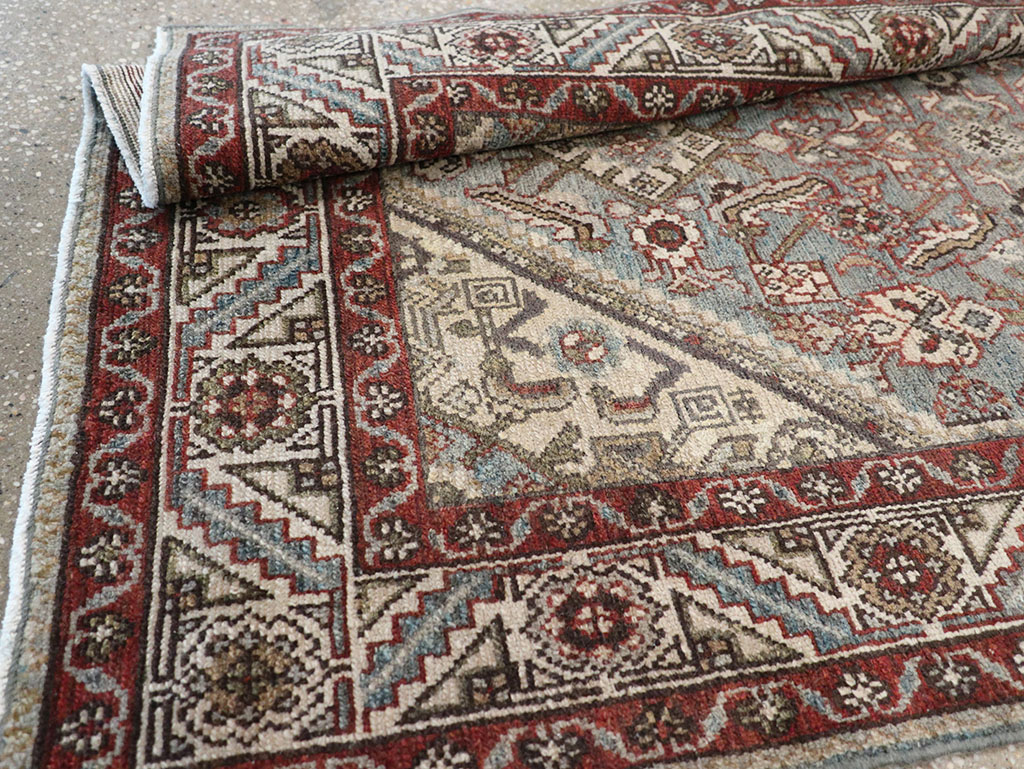 Antique Persian Malayer Throw Rug, No.32803 - Galerie Shabab