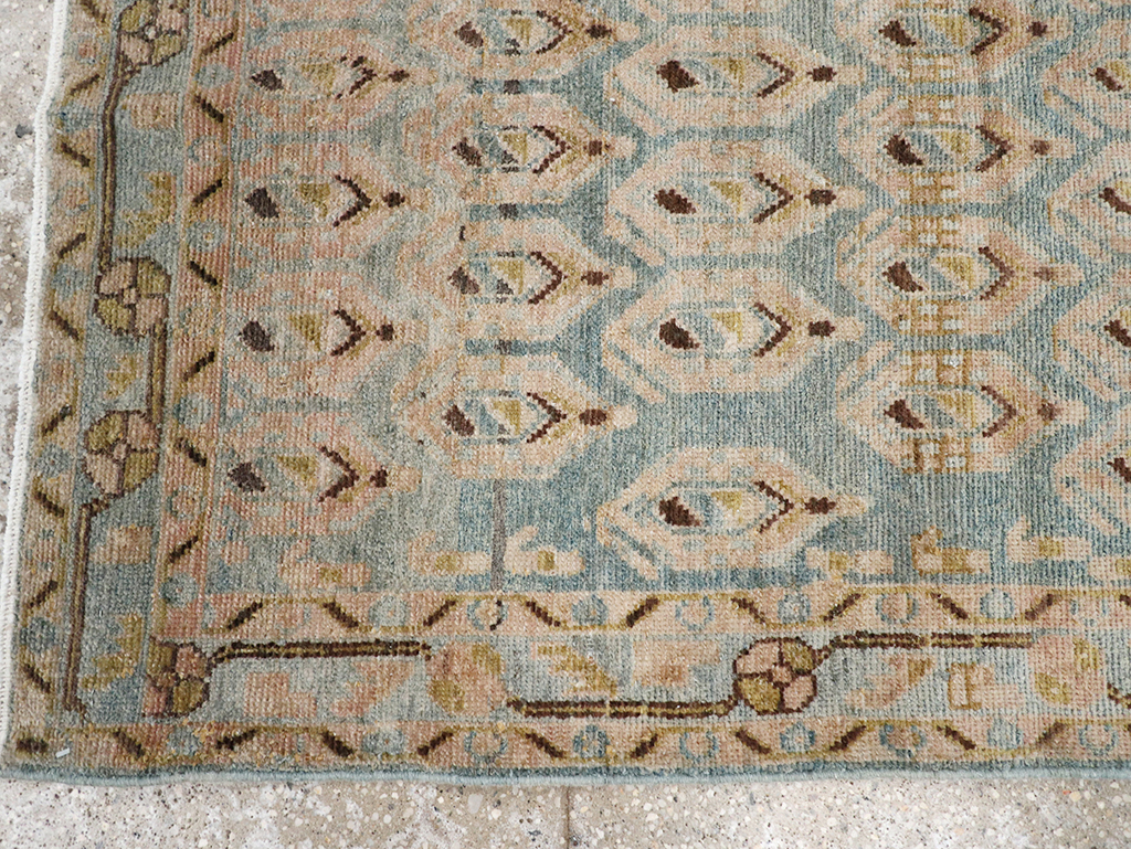 Vintage Persian Malayer Throw Rug, No.32814 - Galerie Shabab