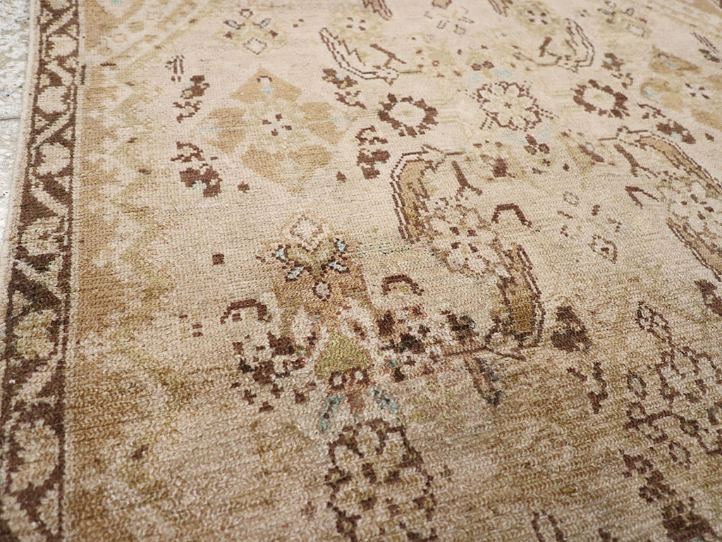 Vintage Persian Malayer Accent Rug, No.32829 - Galerie Shabab