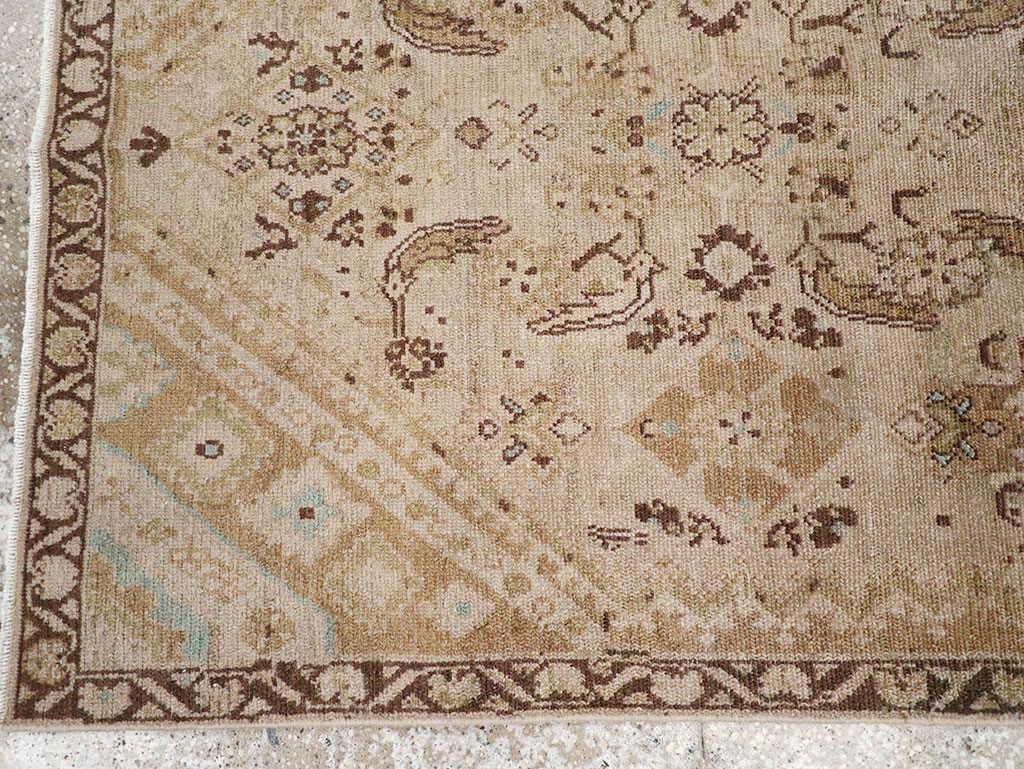 Vintage Persian Malayer Accent Rug, No.32829 - Galerie Shabab