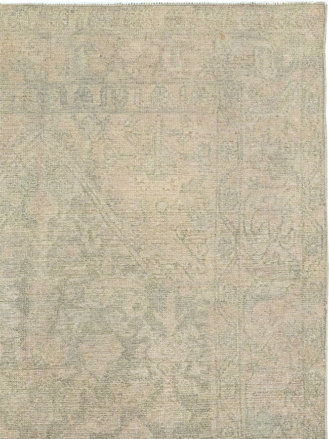 Vintage Persian Malayer Throw Rug, No.32846 - Galerie Shabab