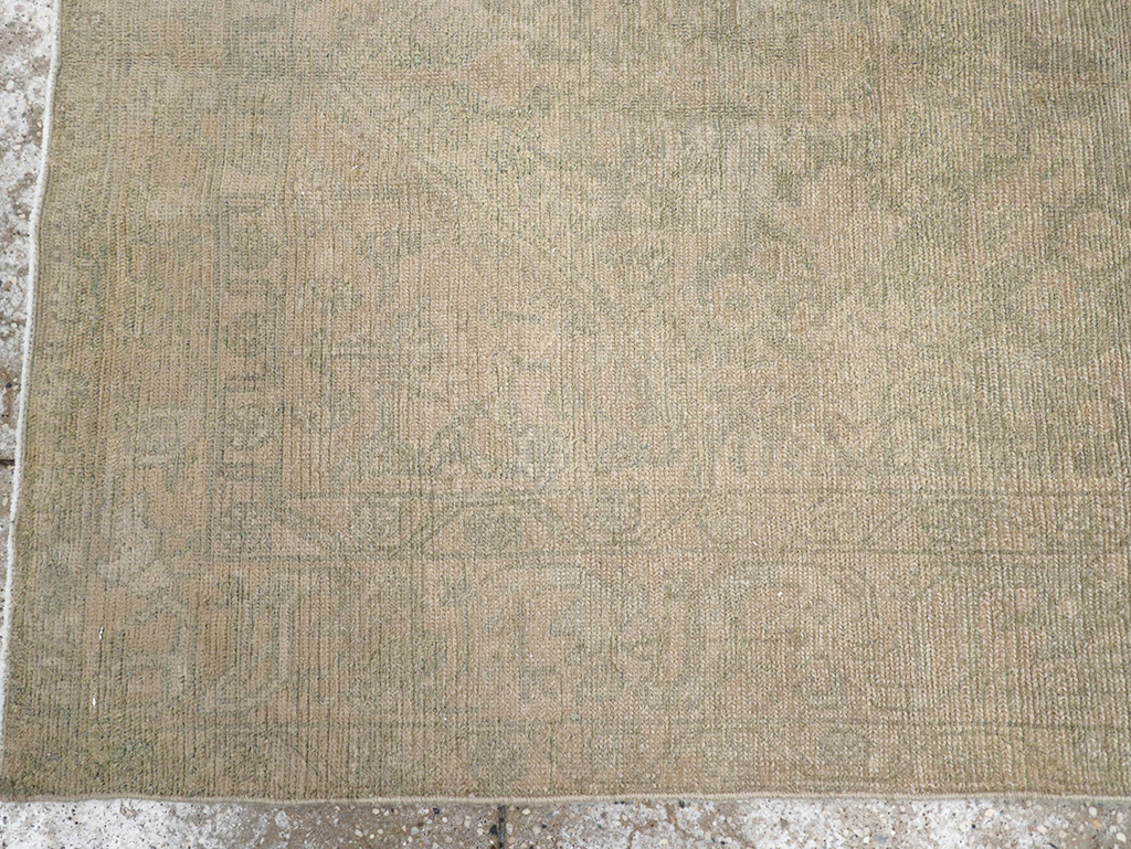 Vintage Persian Malayer Throw Rug, No.32846 - Galerie Shabab