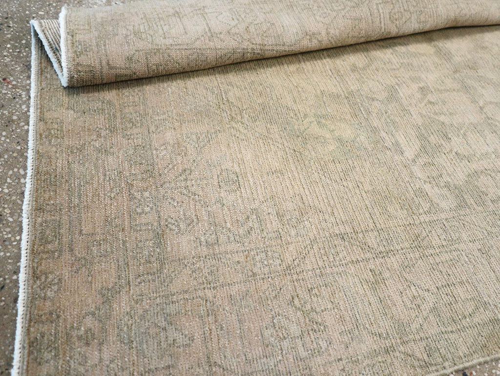 Vintage Persian Malayer Throw Rug, No.32846 - Galerie Shabab