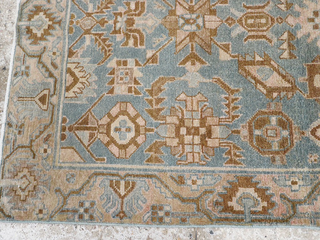 Vintage Persian Malayer Throw Rug, No.32854 - Galerie Shabab