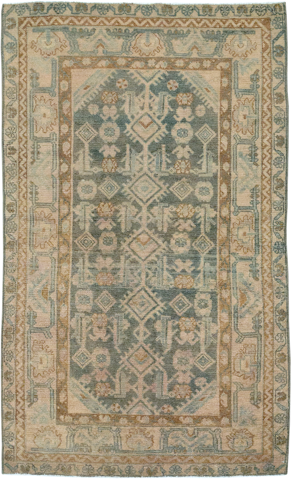 Vintage Persian Malayer Rug, No.32858 - Galerie Shabab