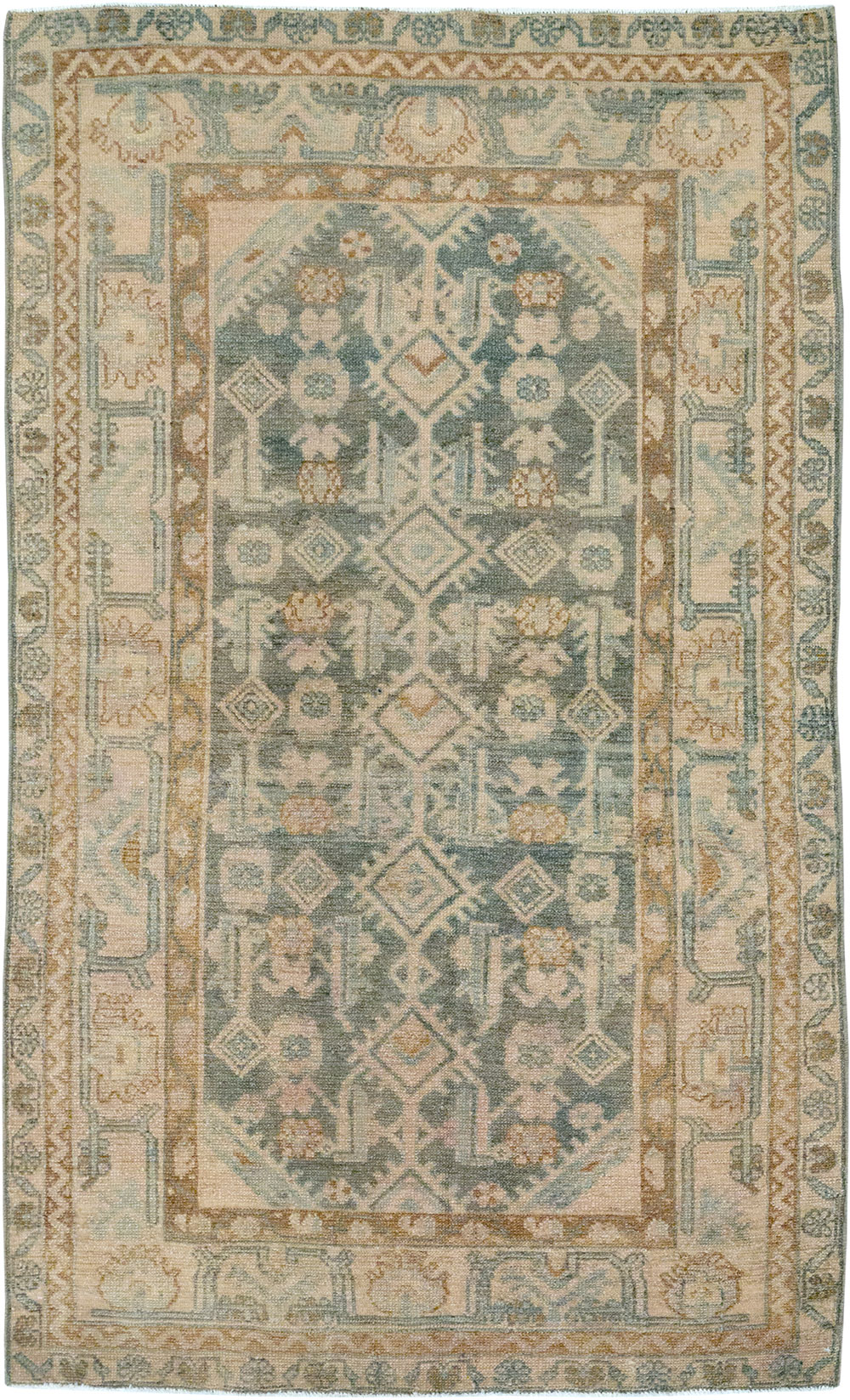 Vintage Persian Malayer Rug, No.32858 - Galerie Shabab