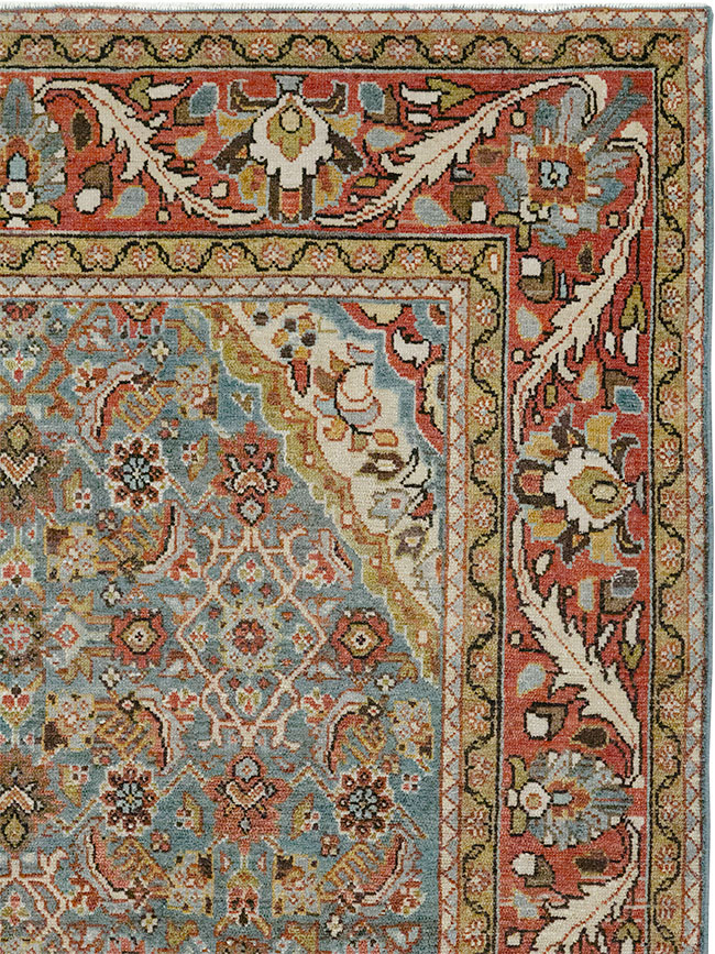 Vintage Persian Malayer Gallery Rug, No.32859 - Galerie Shabab