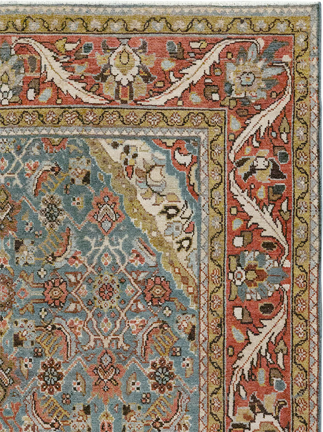 Vintage Persian Malayer Gallery Rug, No.32859 - Galerie Shabab