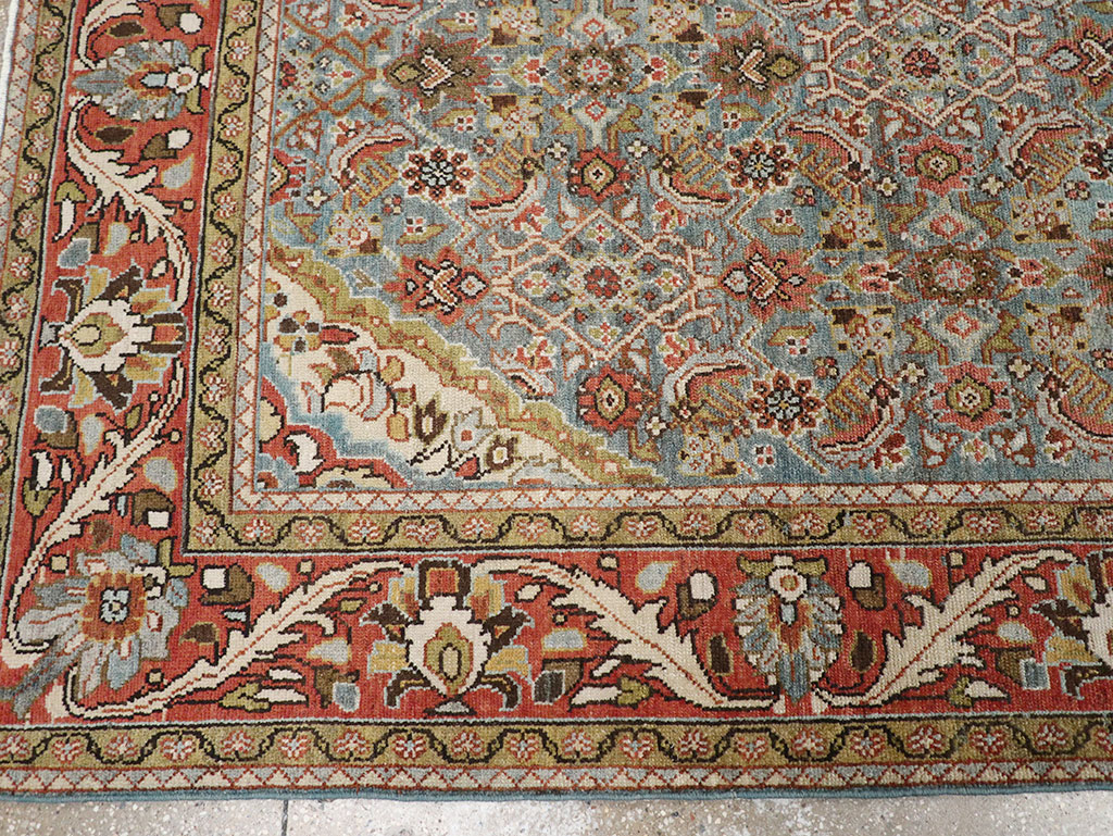 Vintage Persian Malayer Gallery Rug, No.32859 - Galerie Shabab