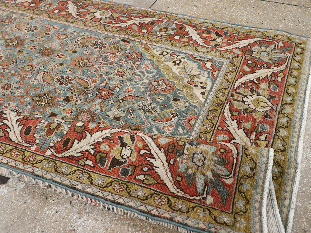 Vintage Persian Malayer Gallery Rug, No.32859 - Galerie Shabab