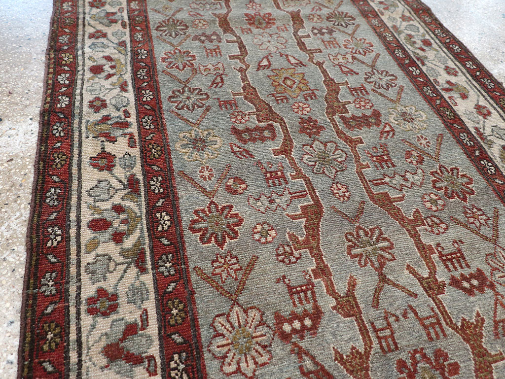 Antique Persian Malayer Runner, No.32861 - Galerie Shabab