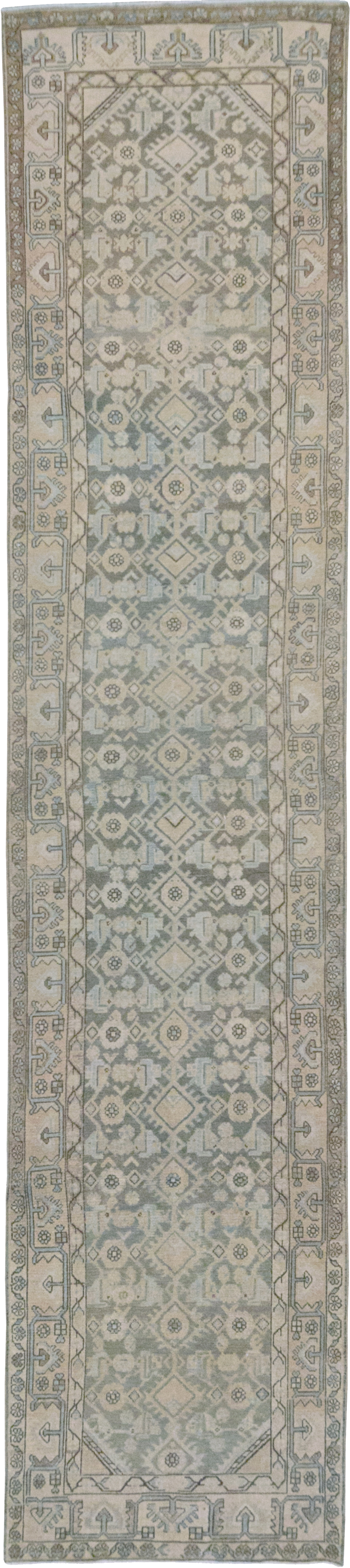 Vintage Persian Malayer Runner, No.32862 - Galerie Shabab