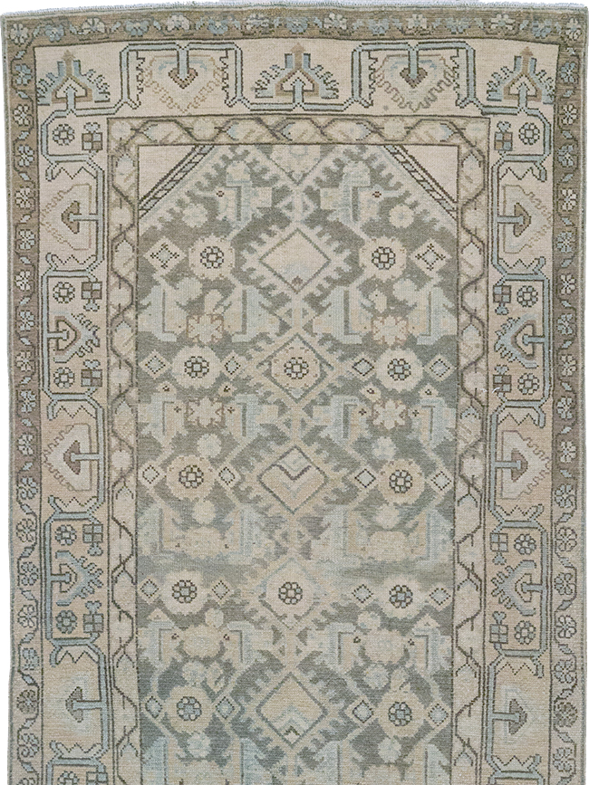 Vintage Persian Malayer Runner, No.32862 - Galerie Shabab