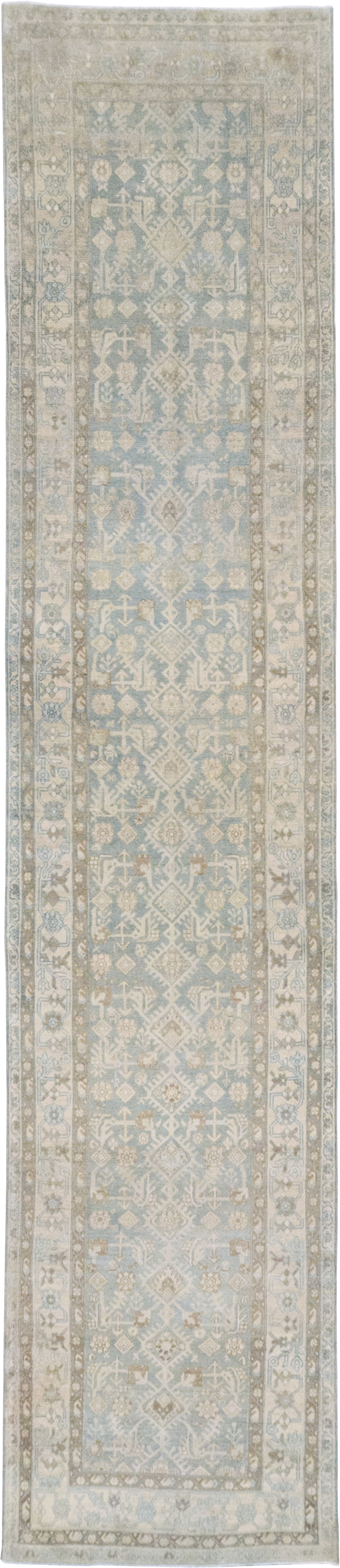Vintage Persian Malayer Long Runner, No.32864 - Galerie Shabab
