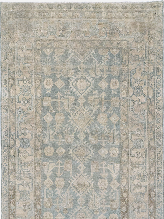 Vintage Persian Malayer Long Runner, No.32864 - Galerie Shabab