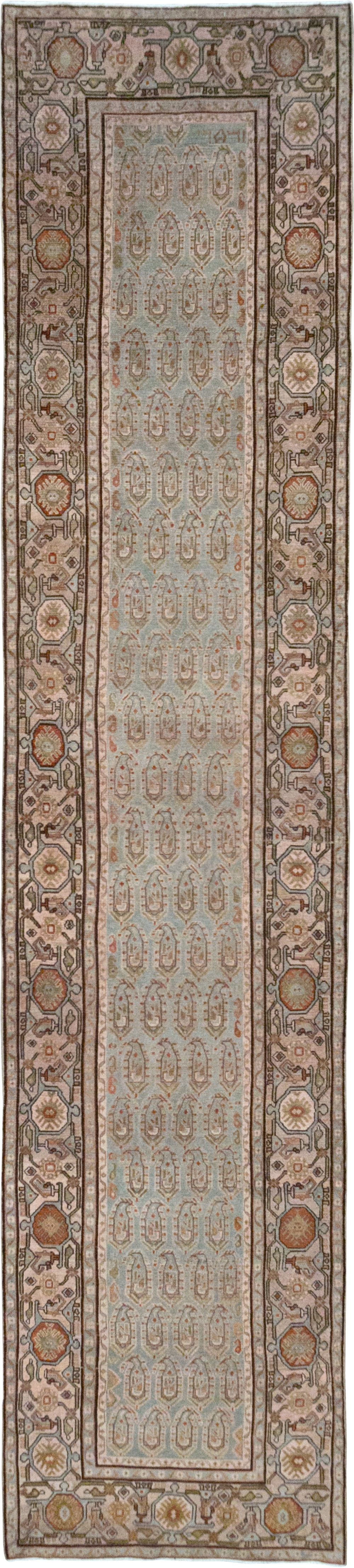 Vintage Persian Malayer Long Runner, No.32865 - Galerie Shabab