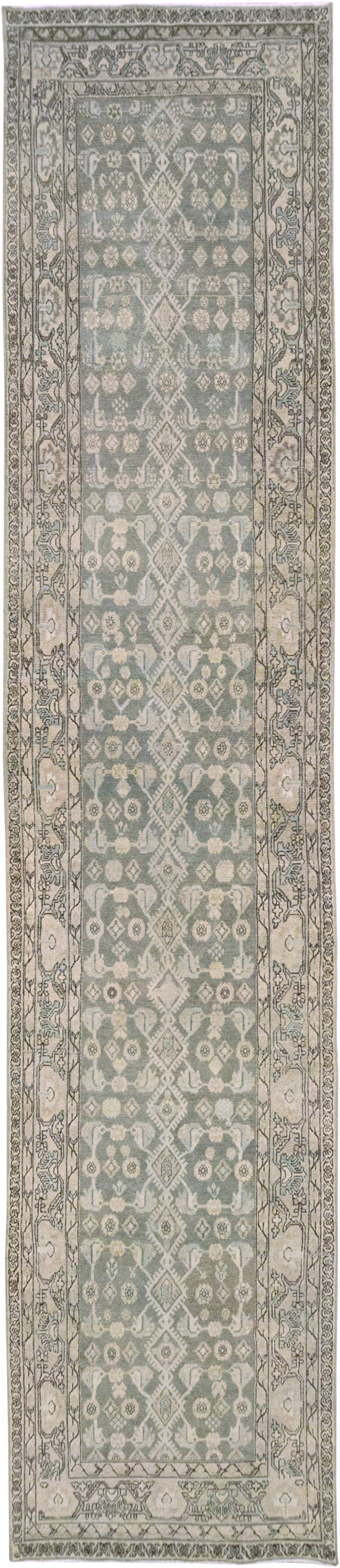 Vintage Persian Malayer Runner, No.32866 - Galerie Shabab