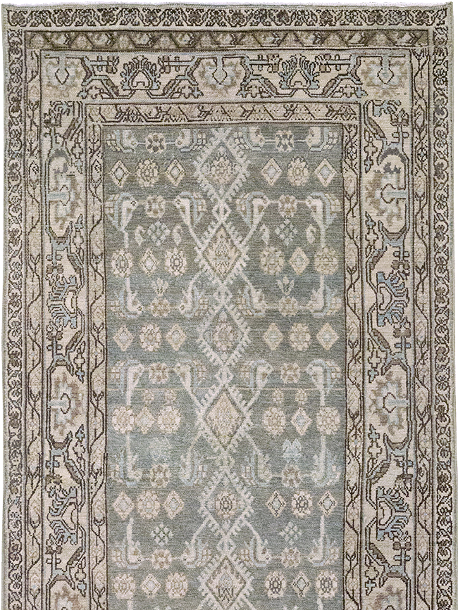 Vintage Persian Malayer Runner, No.32866 - Galerie Shabab
