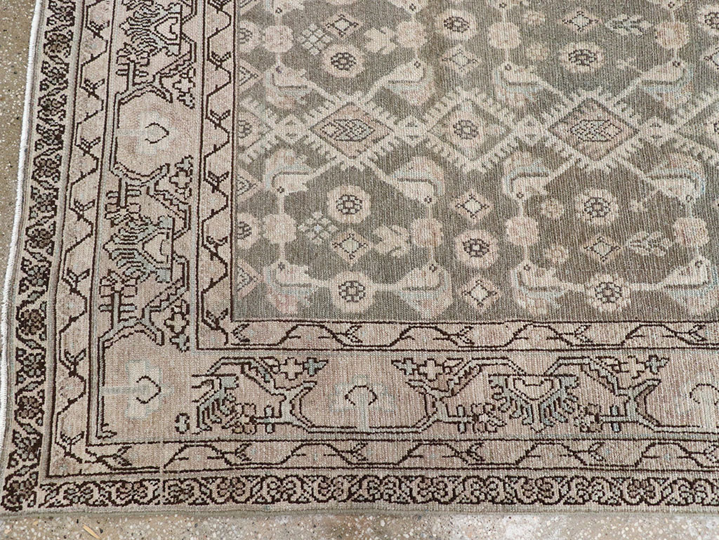 Vintage Persian Malayer Runner, No.32866 - Galerie Shabab