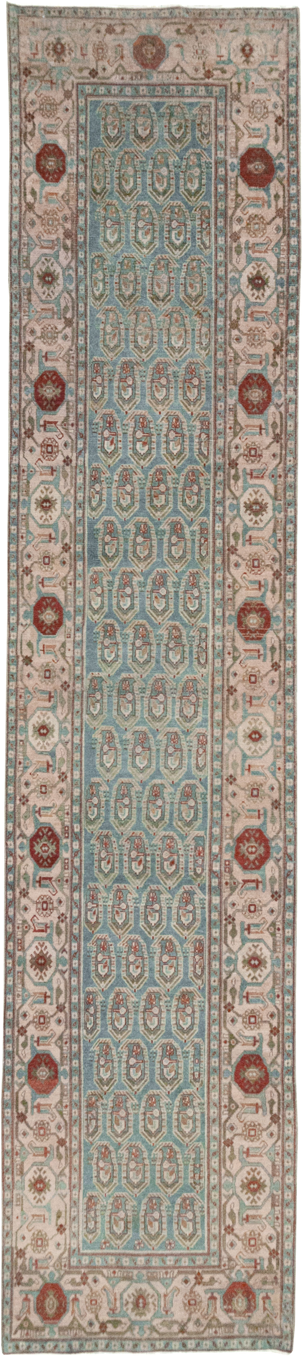 Vintage Persian Malayer Long Runner, No.32867 - Galerie Shabab