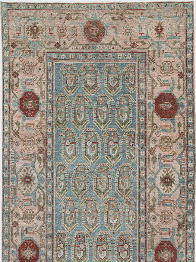Vintage Persian Malayer Long Runner, No.32867 - Galerie Shabab