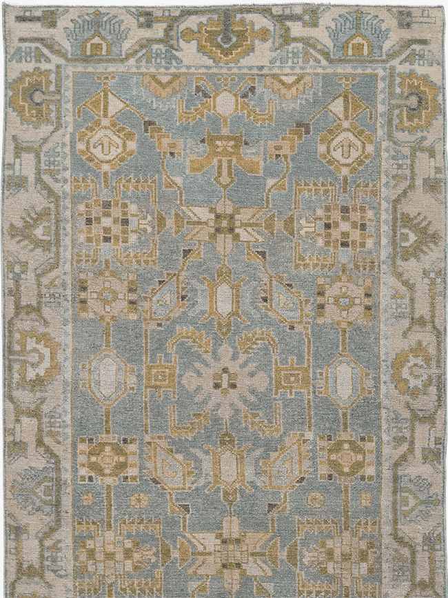 Vintage Persian Malayer Long Runner, No.32868 - Galerie Shabab