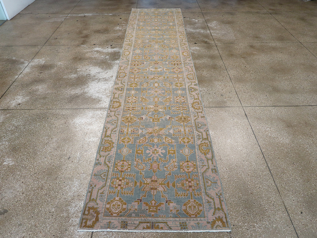 Vintage Persian Malayer Long Runner, No.32868 - Galerie Shabab