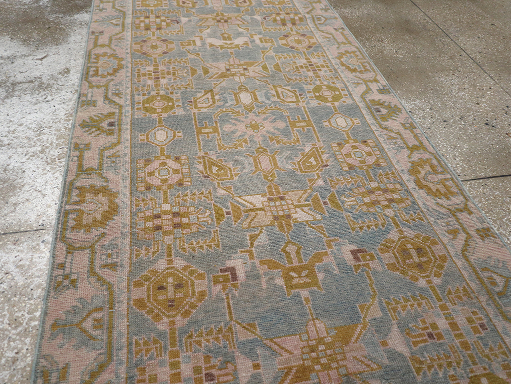 Vintage Persian Malayer Long Runner, No.32868 - Galerie Shabab