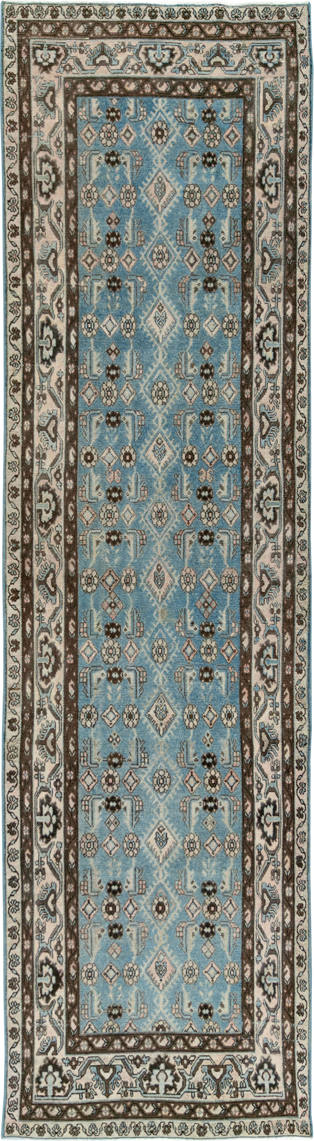 Vintage Persian Malayer Runner, No.32870 - Galerie Shabab