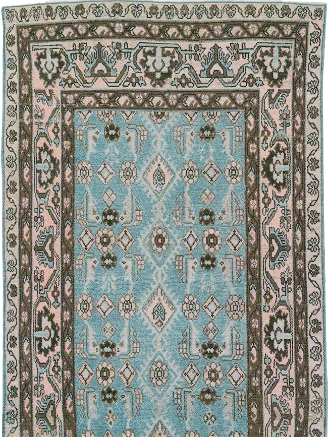 Vintage Persian Malayer Runner, No.32870 - Galerie Shabab