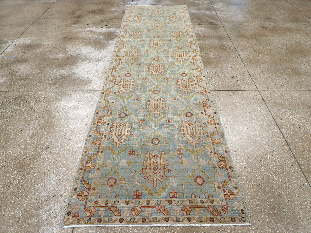 Vintage Persian Malayer Runner, No.32871 - Galerie Shabab