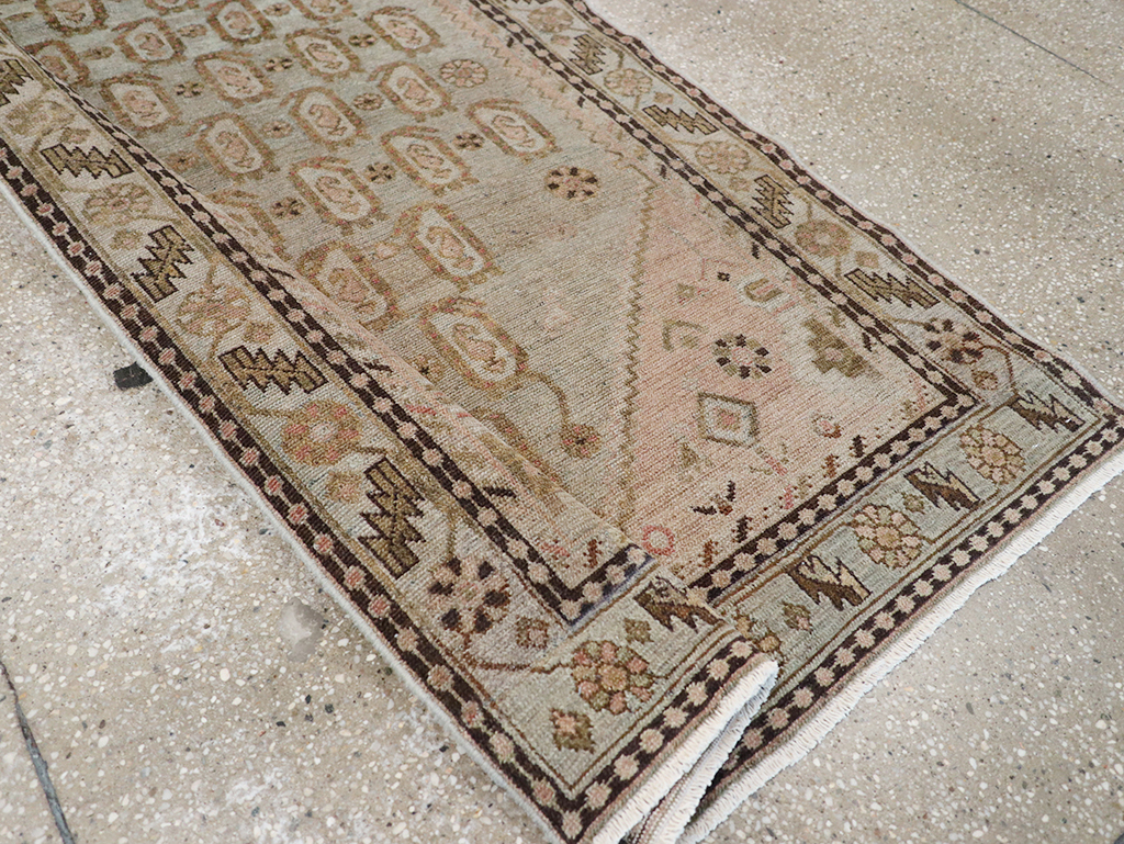 Vintage Perian Malayer Long Runner, No.32873 - Galerie Shabab