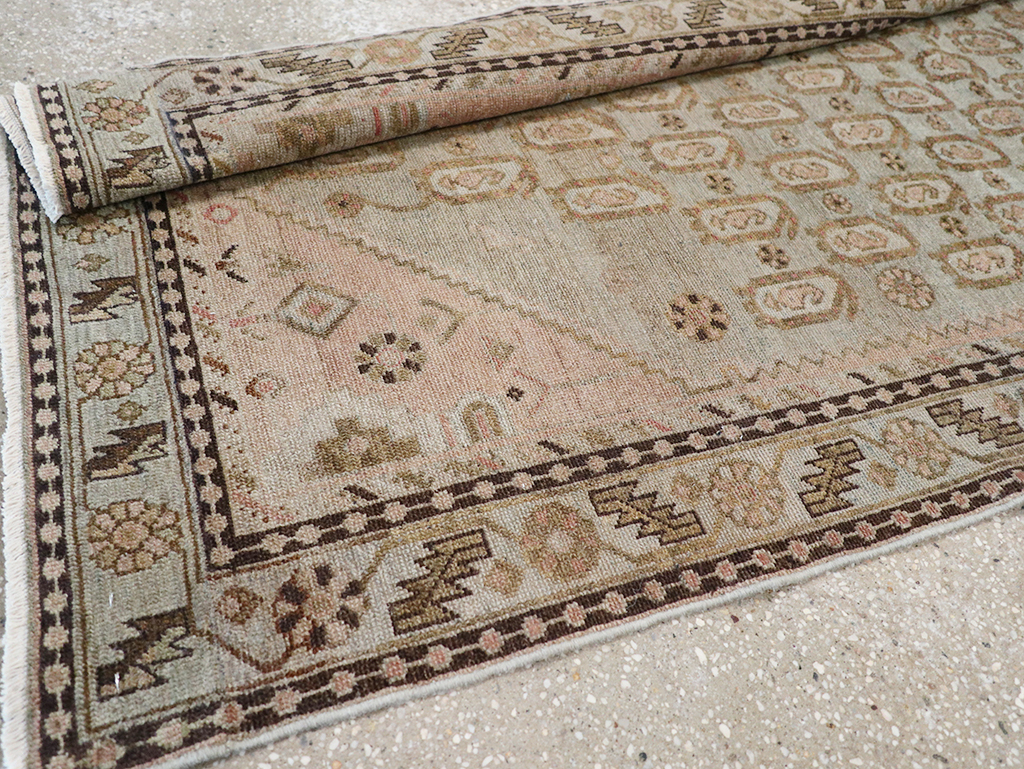 Vintage Perian Malayer Long Runner, No.32873 - Galerie Shabab