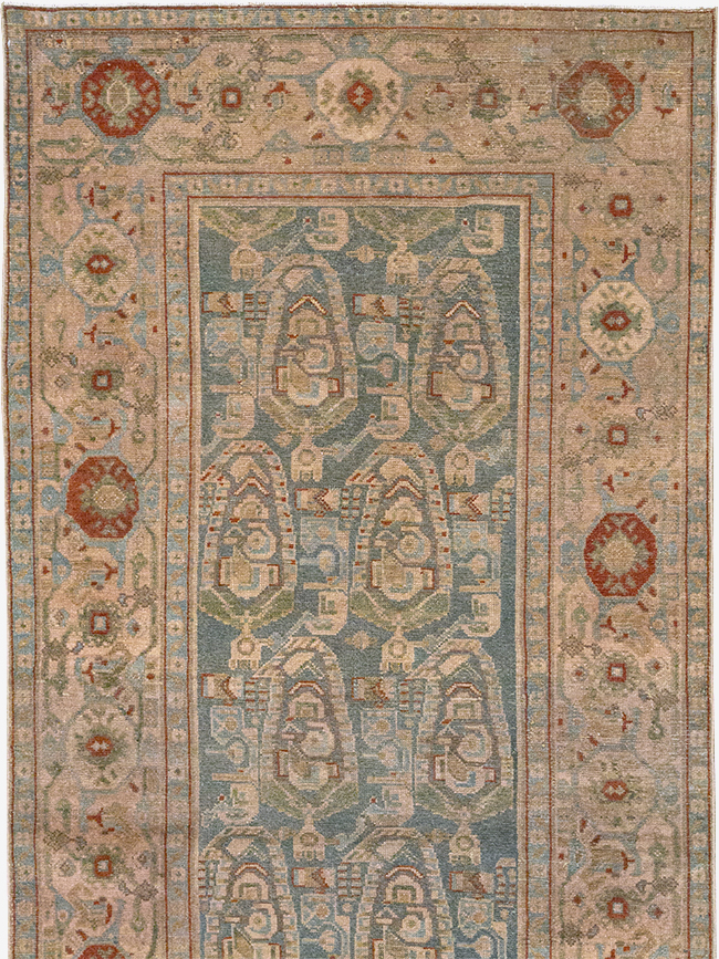 Vintage Persian Malayer Long Runner, No.32877 - Galerie Shabab