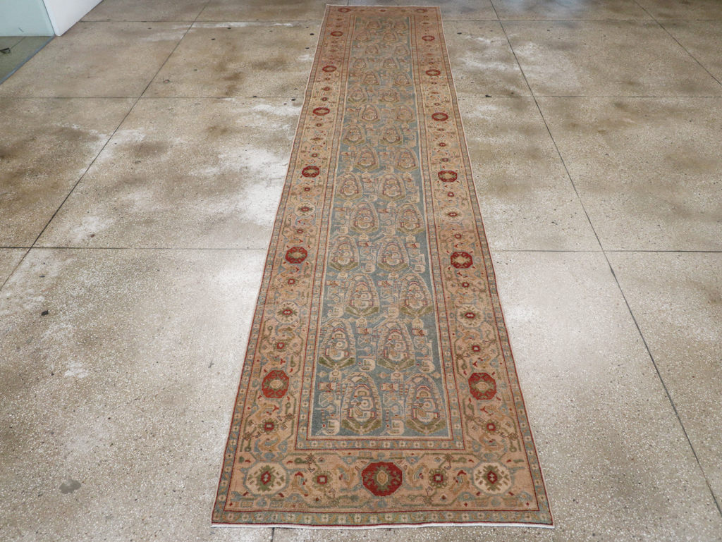 Vintage Persian Malayer Long Runner, No.32877 - Galerie Shabab