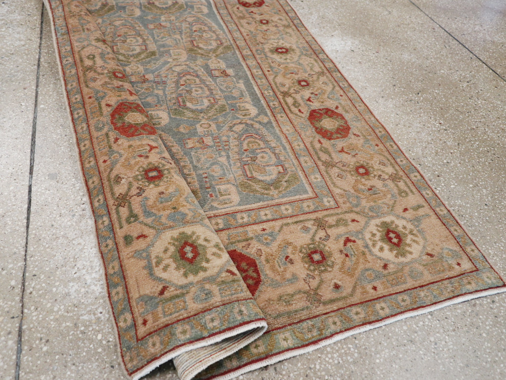 Vintage Persian Malayer Long Runner, No.32877 - Galerie Shabab