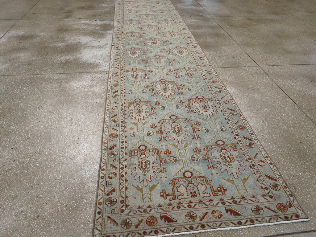 Vintage Persian Malayer Runner, No.32878 - Galerie Shabab