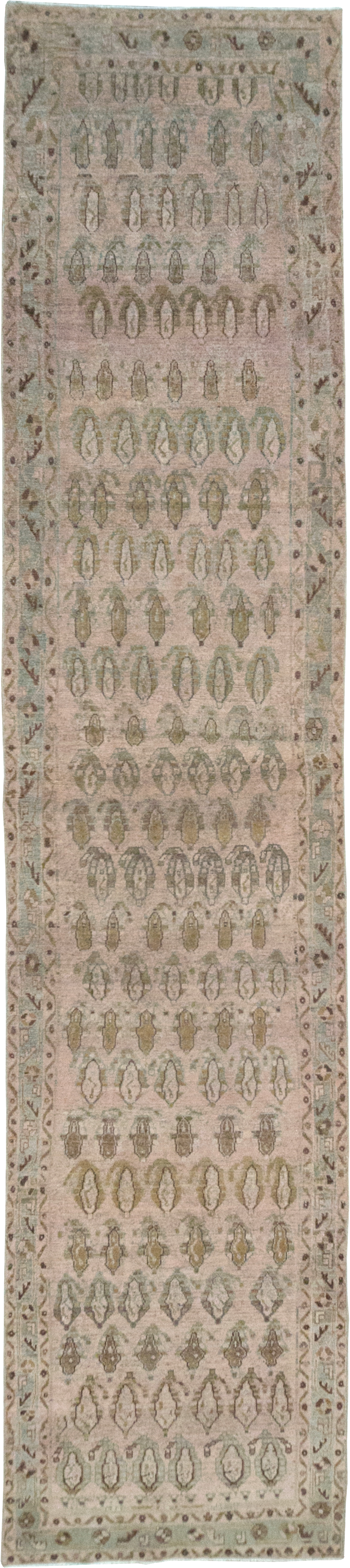 Vintage Persian Malayer Long Runner, No.32879 - Galerie Shabab