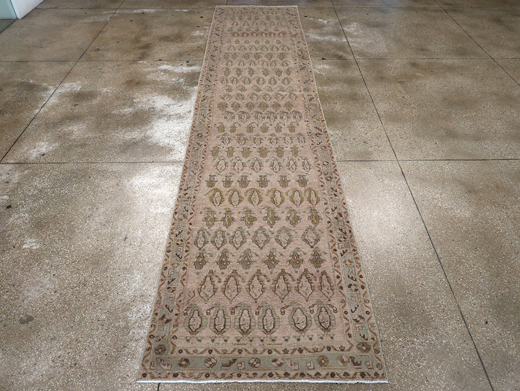 Vintage Persian Malayer Long Runner, No.32879 - Galerie Shabab