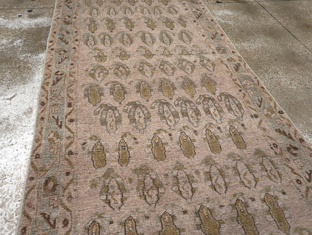 Vintage Persian Malayer Long Runner, No.32879 - Galerie Shabab