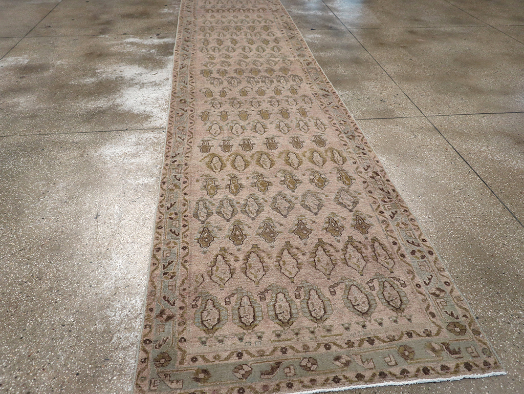 Vintage Persian Malayer Long Runner, No.32879 - Galerie Shabab