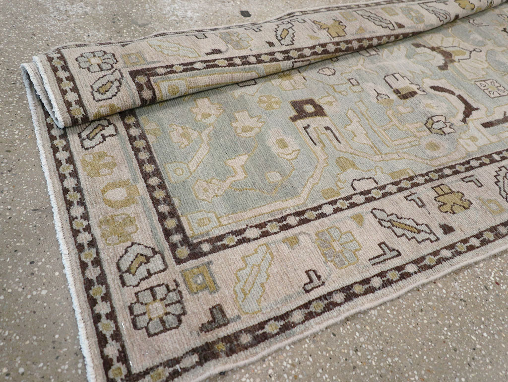 Vintage Persian Malayer Long Runner, No.32880 - Galerie Shabab